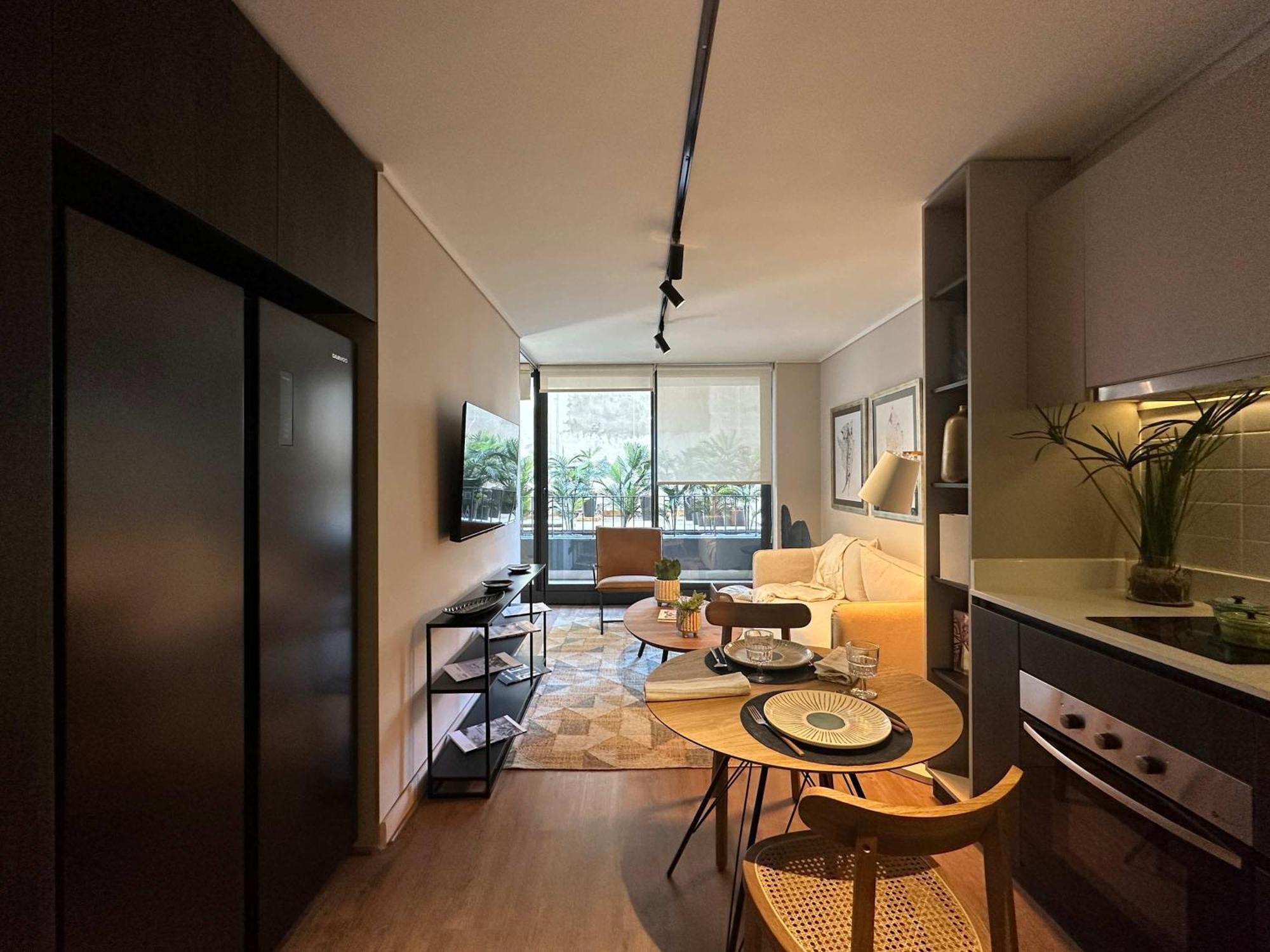 Apartamento Hom I Moderno Depto 1d1b A Estrenar En Nunoa *