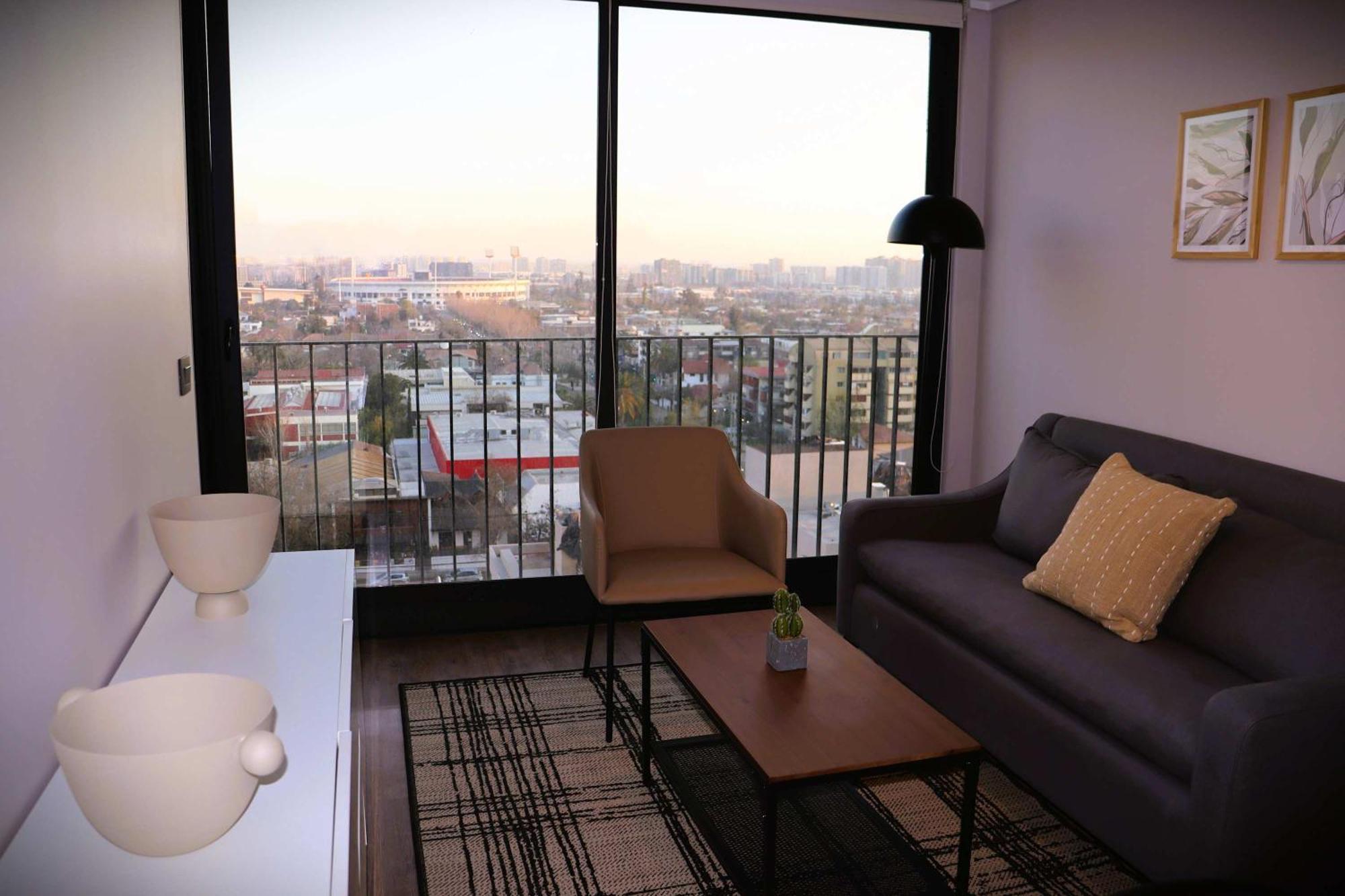 Apartamento Hom I Moderno Depto 1d1b A Estrenar En Nunoa
